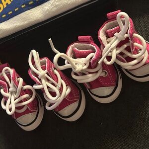 Pink XSMALL DOG Shoes